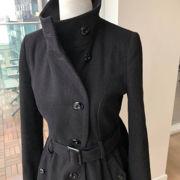 🗻 Tailored Wool Coat - XS - Picture 2 of 2